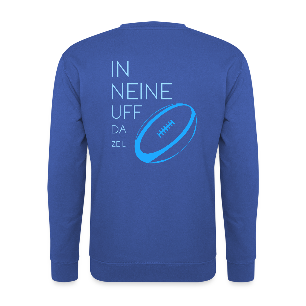 UNISEX SWEATSHIRT - IN NEINE UFF DA ZEIL RUGBY DARK - Royalblau