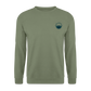UNISEX SWEATSHIRT - IN NEINE UFF DA ZEIL RUGBY TRANSPARENT - Armeegrün