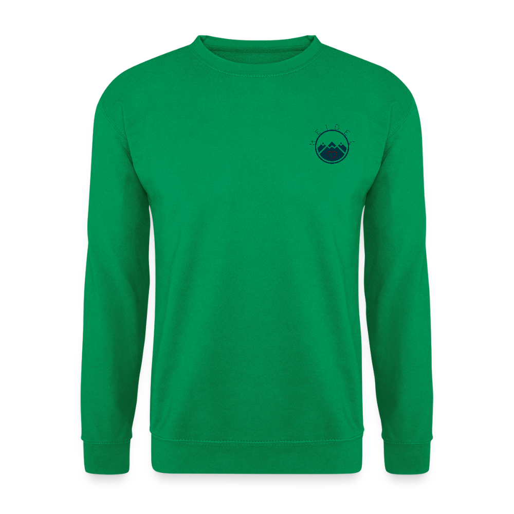UNISEX SWEATSHIRT - IN NEINE UFF DA ZEIL RUGBY TRANSPARENT - Kelly Green