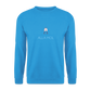 UNISEX SWEATSHIRT - ALLA MOL SEKT TRANSPARENT - Meeresblau