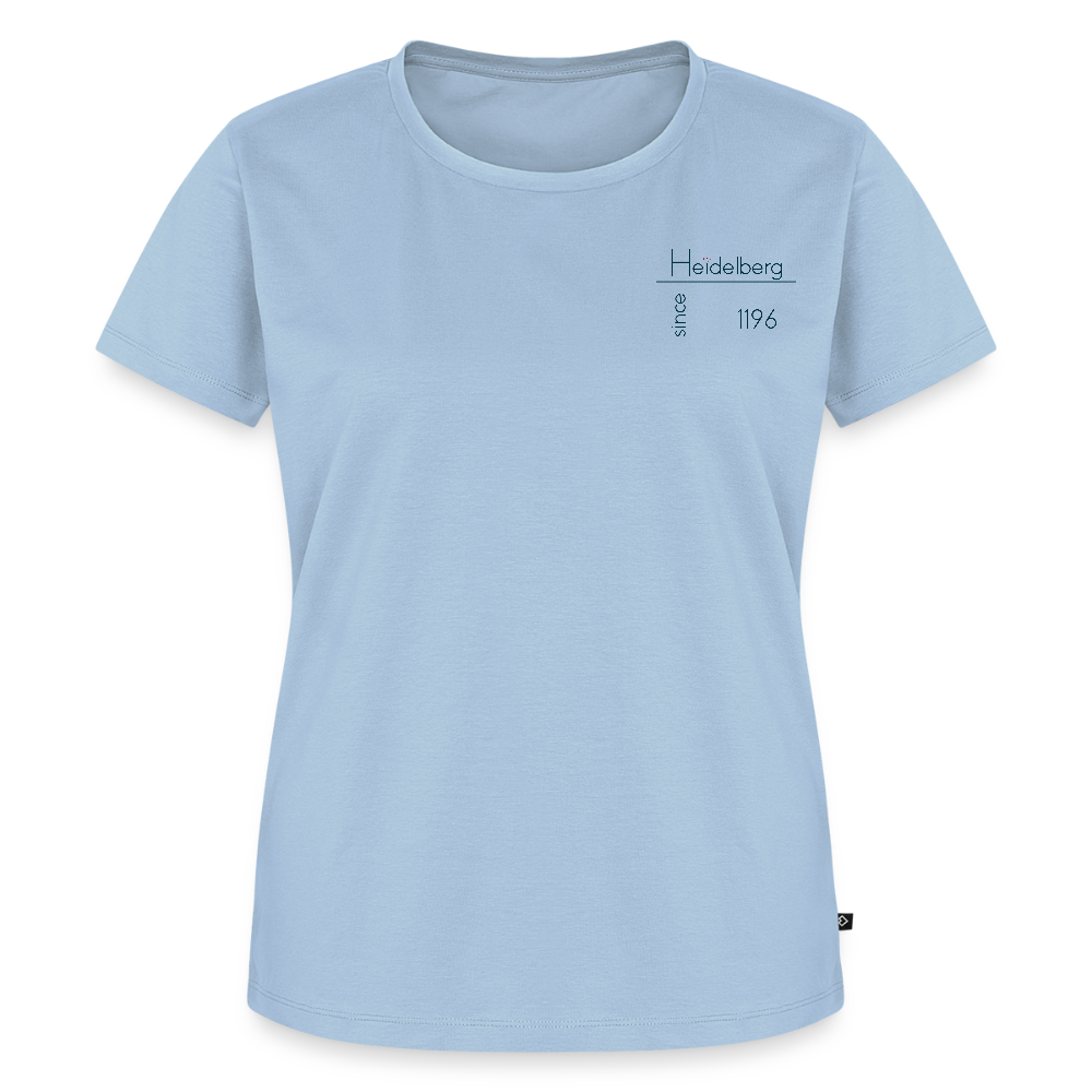 DAMEN ORGANIC SHIRT - HEIDELBERG SINCE TRANSPARENT - Hellblau