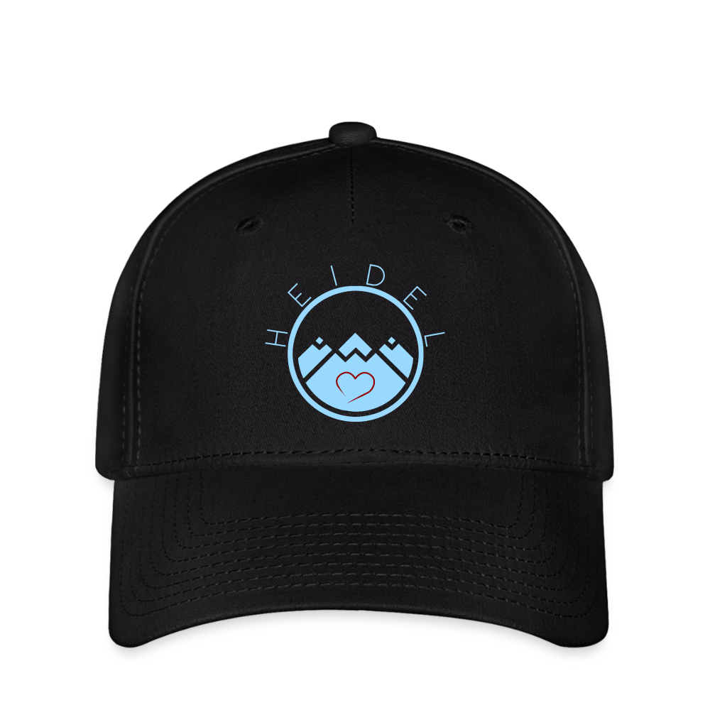 UNISEX FLEXFIT CAP - HEIDELSTORE DARK - Schwarz
