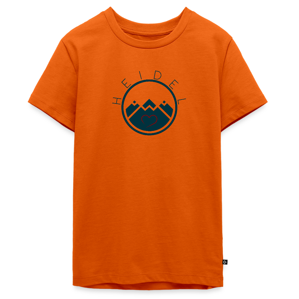 TEENAGER PREMIUM SHIRT - HEIDELSTORE TRANSPARENT - Orange 