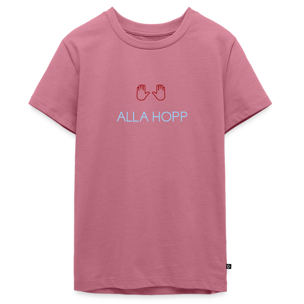 TEENAGER PREMIUM SHIRT - ALLA HOPP DARK - Mauve