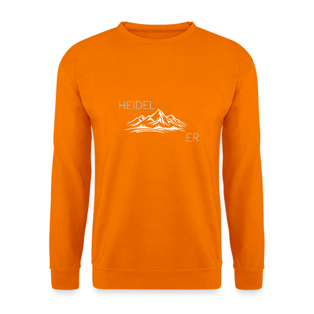 UNISEX SWEATSHIRT - HEIDEL(BERG)ER DARK - Orange