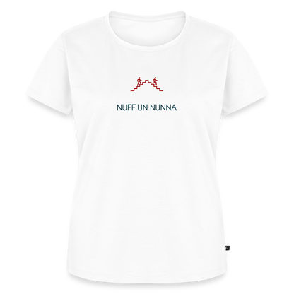 DAMEN ORGANIC SHIRT - NUFF UN NUNNA TRANSPARENT - Weiß