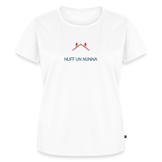 DAMEN ORGANIC SHIRT - NUFF UN NUNNA TRANSPARENT - Weiß