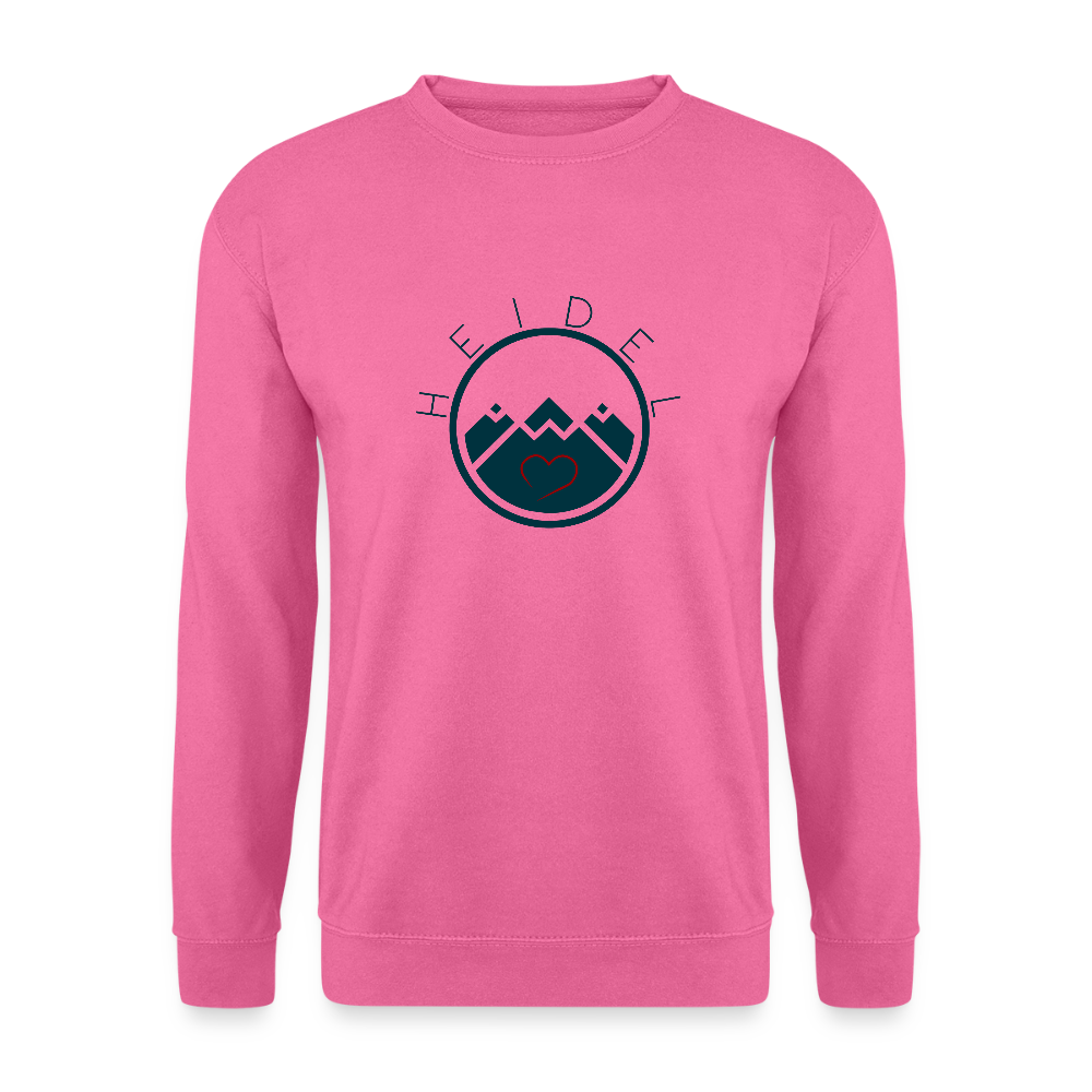 UNISEX SWEATSHIRT - HEIDELSTORE TRANSPARENT - Pink