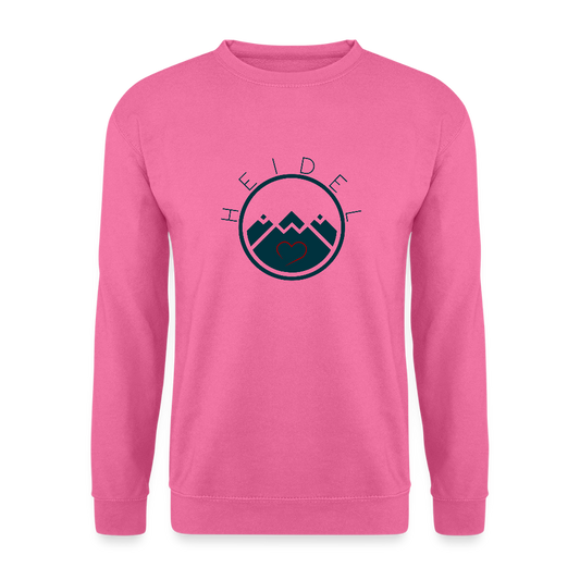 UNISEX SWEATSHIRT - HEIDELSTORE TRANSPARENT - Pink