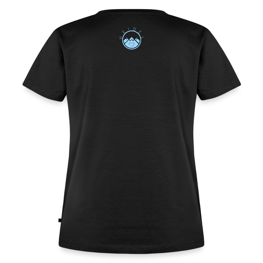 DAMEN ORGANIC SHIRT - HEIDELBERGER SCHLOSS DARK - Schwarz