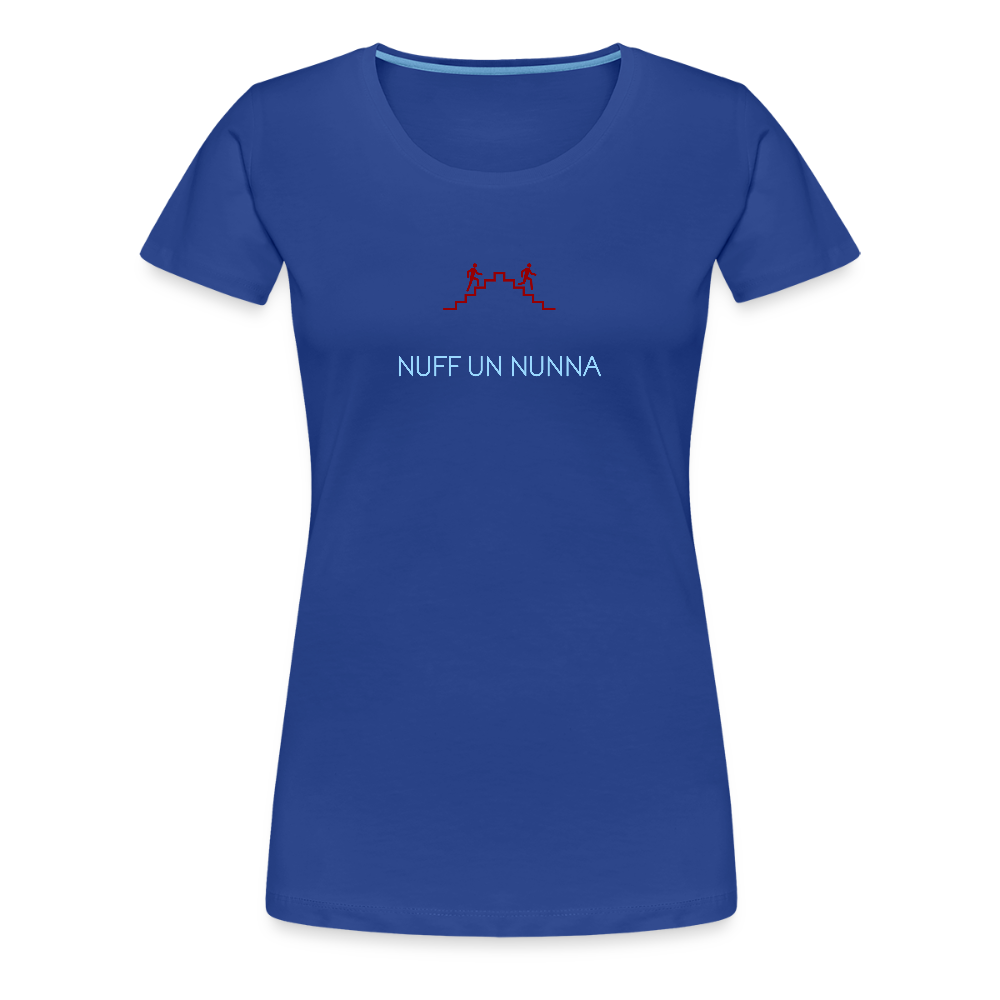 DAMEN ORGANIC SHIRT - NUFF UN NUNNA DARK - Königsblau
