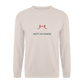 UNISEX SWEATSHIRT - NUFF UN NUNNA TRANSPARENT - Sand