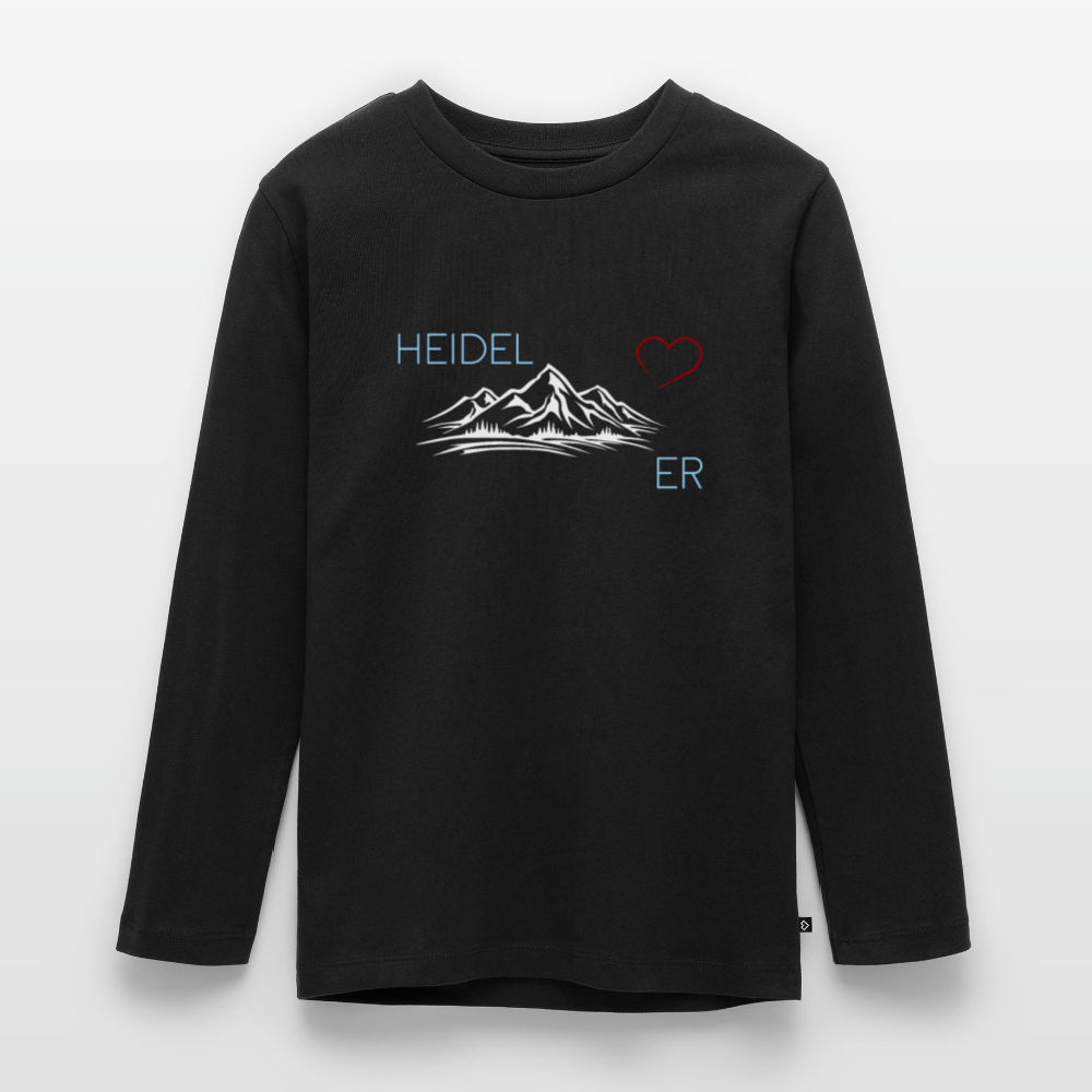 TEENAGER PREMIUM LANGARM-SHIRT - HEIDEL(BERG)ER DARK - Schwarz