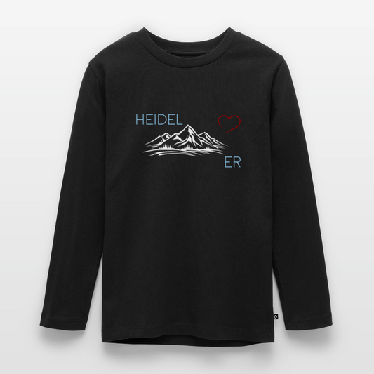 TEENAGER PREMIUM LANGARM-SHIRT - HEIDEL(BERG)ER DARK - Schwarz