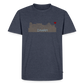 HERREN ORGANIC SHIRT - HEIDELBERGER SCHLOSS DAHÄM DARK - Jeansblau 