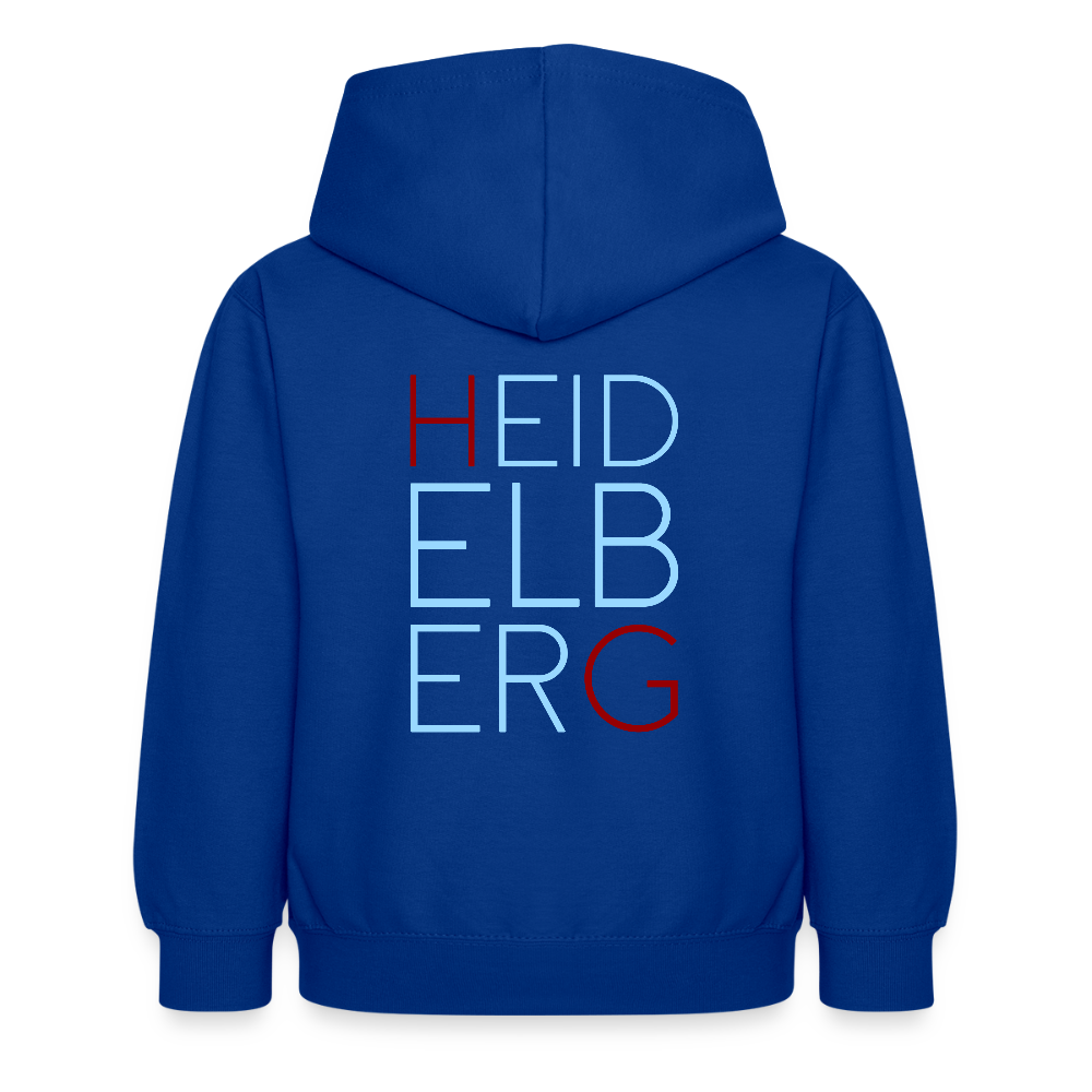 KINDER PREMIUM HOODIE - HEIDELBERG DARK - Royalblau