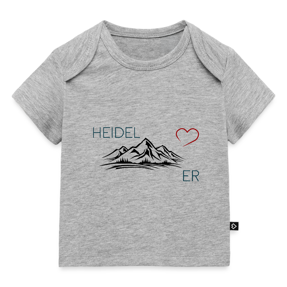 BABY ORGANIC SHIRT- HEIDEL(BERG)ER TRANSPARENT - Grau meliert