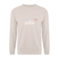 UNISEX SWEATSHIRT - HEIDEL(BERG)ER  MIT HERZ DARK - Sand