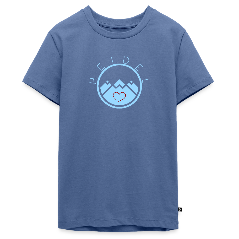 TEENAGER PREMIUM SHIRT - HEIDELSTORE DARK - Taubenblau