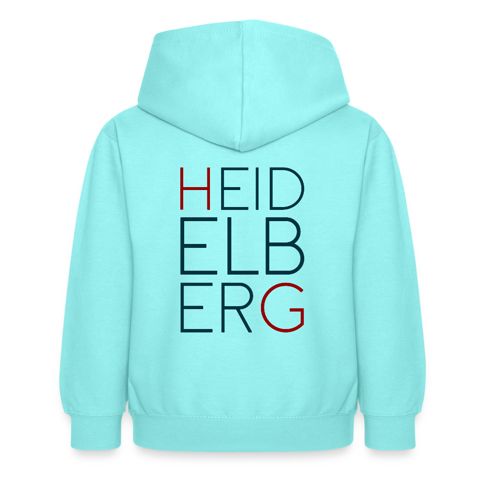 KINDER PREMIUM HOODIE - HEIDELBERG TRANSPARENT - Pfefferminze