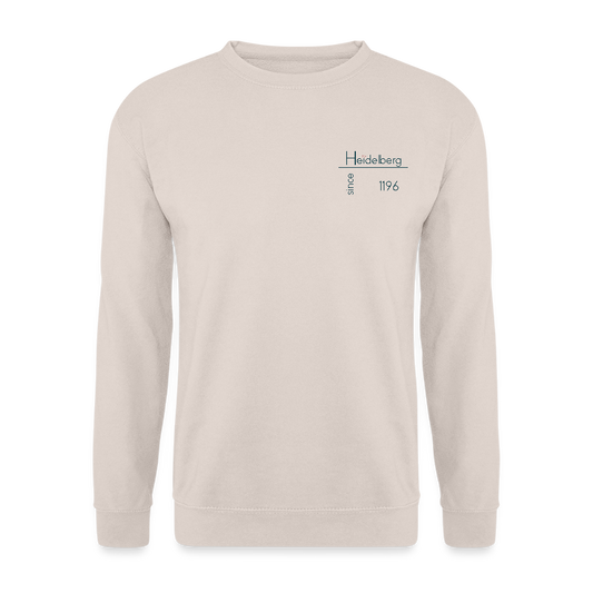 UNISEX SWEATSHIRT  - HEIDELBERG SINCE TRANSPARENT - Sand