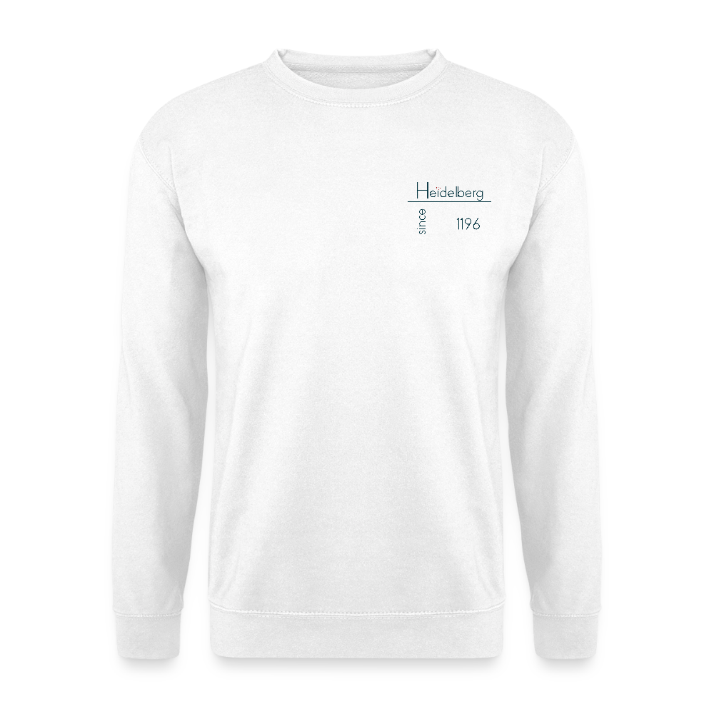 UNISEX SWEATSHIRT  - HEIDELBERG SINCE TRANSPARENT - Weiß