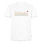 HERREN ORGANIC SHIRT - HEIDELBERGER SCHLOSS DARK - Weiß