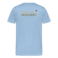 HERREN ORGANIC SHIRT - HEIDELBERGER SCHLOSS (DESIGN HINTEN) TRANSPARENT - Sky