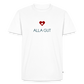 HERREN ORGANIC SHIRT - ALLA GUT TRANSPARENT - Weiß