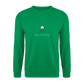 UNISEX SWEATSHIRT - ALLA MOL SEKT TRANSPARENT - Kelly Green