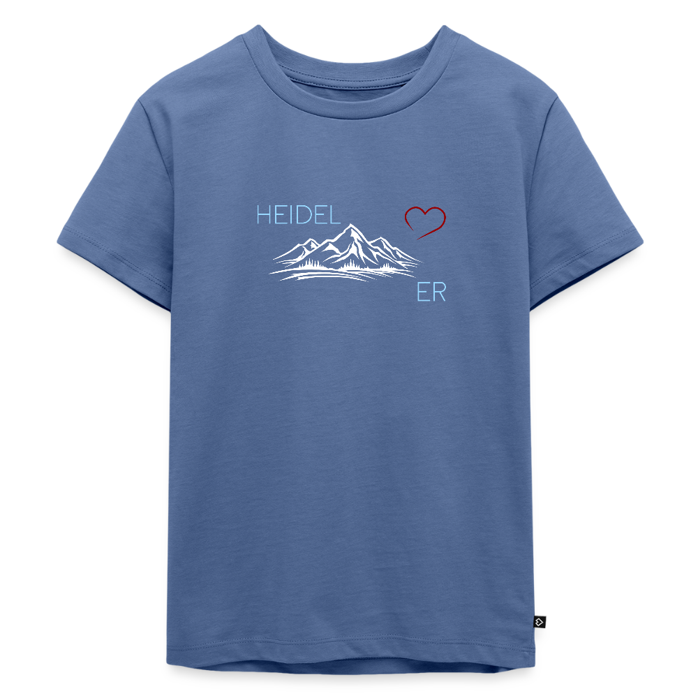 KINDER PREMIUM SHIRT - HEIDEL(BERG)ER DARK - Taubenblau