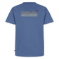 HERREN ORGANIC SHIRT - HEIDELBERGER SCHLOSS (DESIGN HINTEN) DARK - Taubenblau