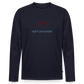 HERREN ORGANIC LANGARM-SHIRT - NUFF UN NUNNA DARK - Navy