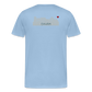 HERREN ORGANIC SHIRT - HEIDELBERGER SCHLOSS DAHÄM (DESIGN HINTEN) TRANSPARENT - Sky