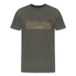 HERREN ORGANIC SHIRT - HEIDELBERGER SCHLOSS DAHÄM DARK - Asphalt