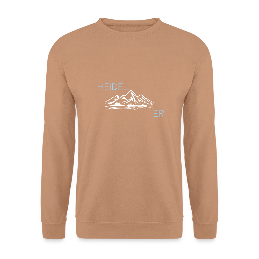 UNISEX SWEATSHIRT - HEIDEL(BERG)ER DARK - Mocca