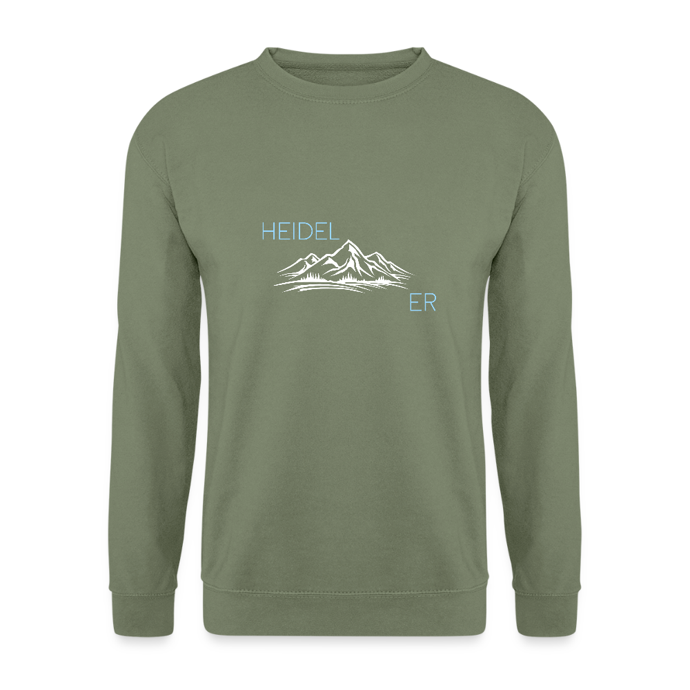 UNISEX SWEATSHIRT - HEIDEL(BERG)ER DARK - Armeegrün