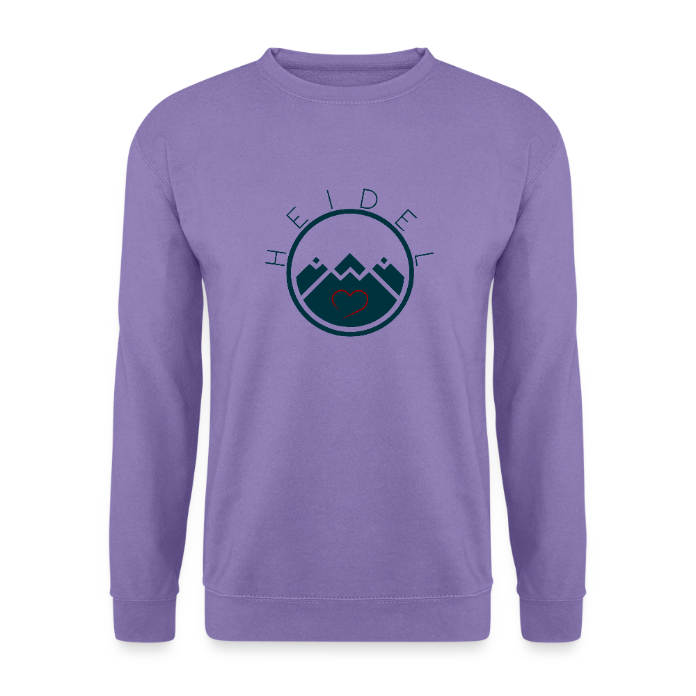 UNISEX SWEATSHIRT - HEIDELSTORE TRANSPARENT - Lavendel