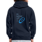UNISEX HOODIE - IN NEINE UFF DA ZEIL RUGBY DARK - Navy/Rot