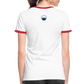 DAMEN KONTRAST SHIRT- HEIDEL(BERG)ER TRANSPARENT - Weiß/Rot