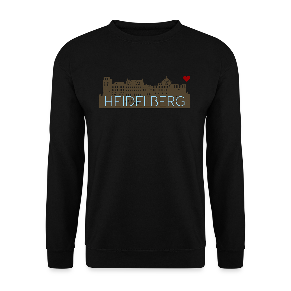 UNISEX SWEATSHIRT - HEIDELBERGER SCHLOSS DARK - Schwarz