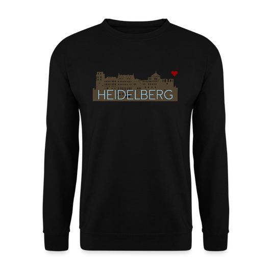 UNISEX SWEATSHIRT - HEIDELBERGER SCHLOSS DARK - Schwarz