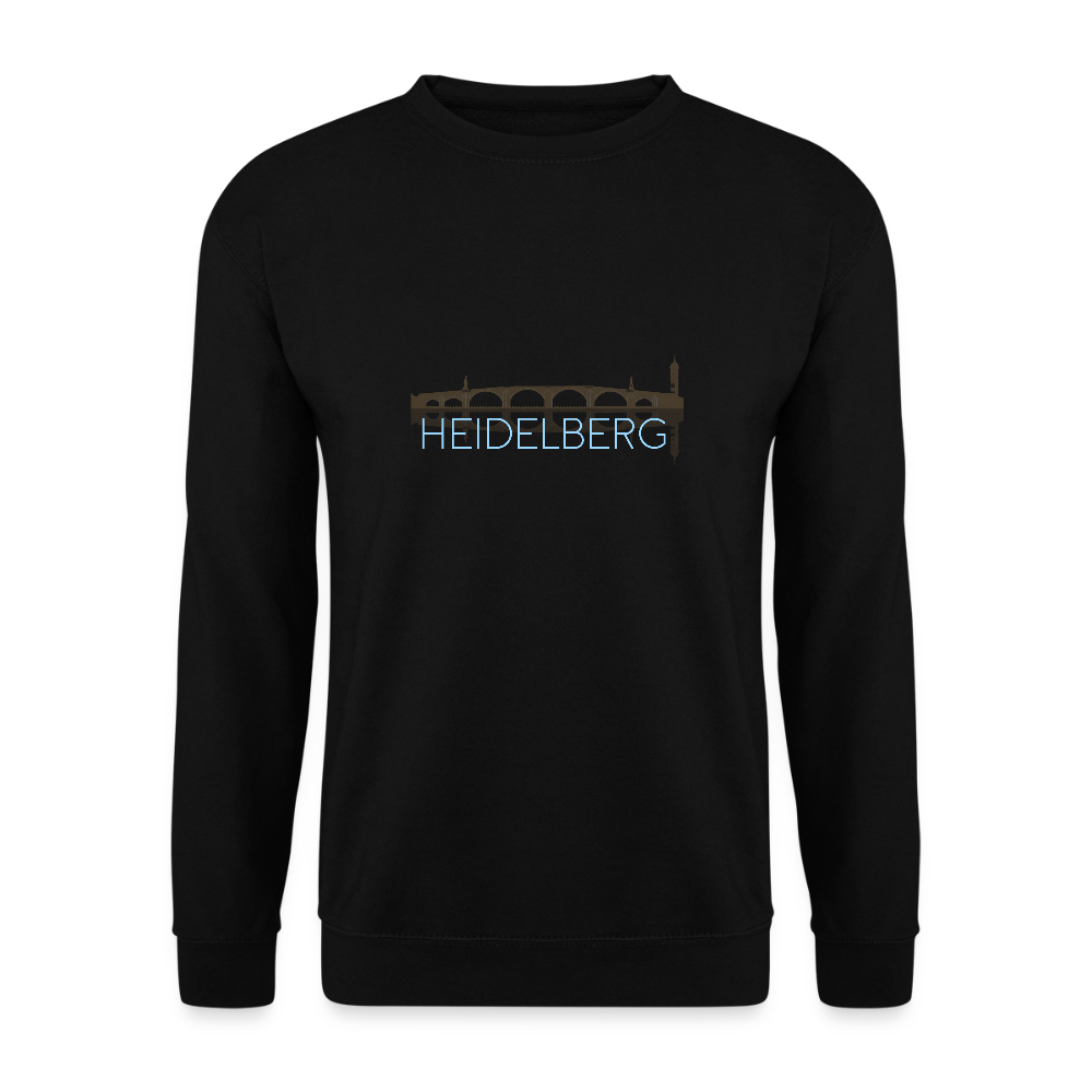 UNISEX SWEATSHIRT  - ALTE BRÜCKE HEIDELBERG DARK - Schwarz