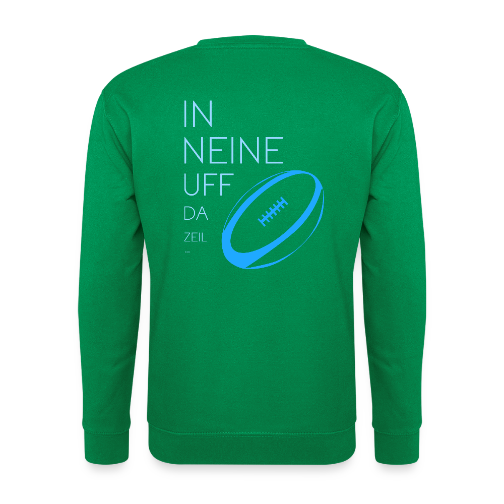 UNISEX SWEATSHIRT - IN NEINE UFF DA ZEIL RUGBY DARK - Kelly Green