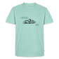 HERREN ORGANIC-SHIRT HEIDEL(BERG)ER TRANSPARENT - Mint 