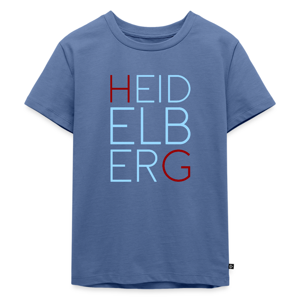 KINDER PREMIUM SHIRT - HEIDELBERG DARK - Taubenblau