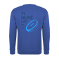 UNISEX SWEATSHIRT - IN NEINE UFF DA ZEIL RUGBY TRANSPARENT - Royalblau