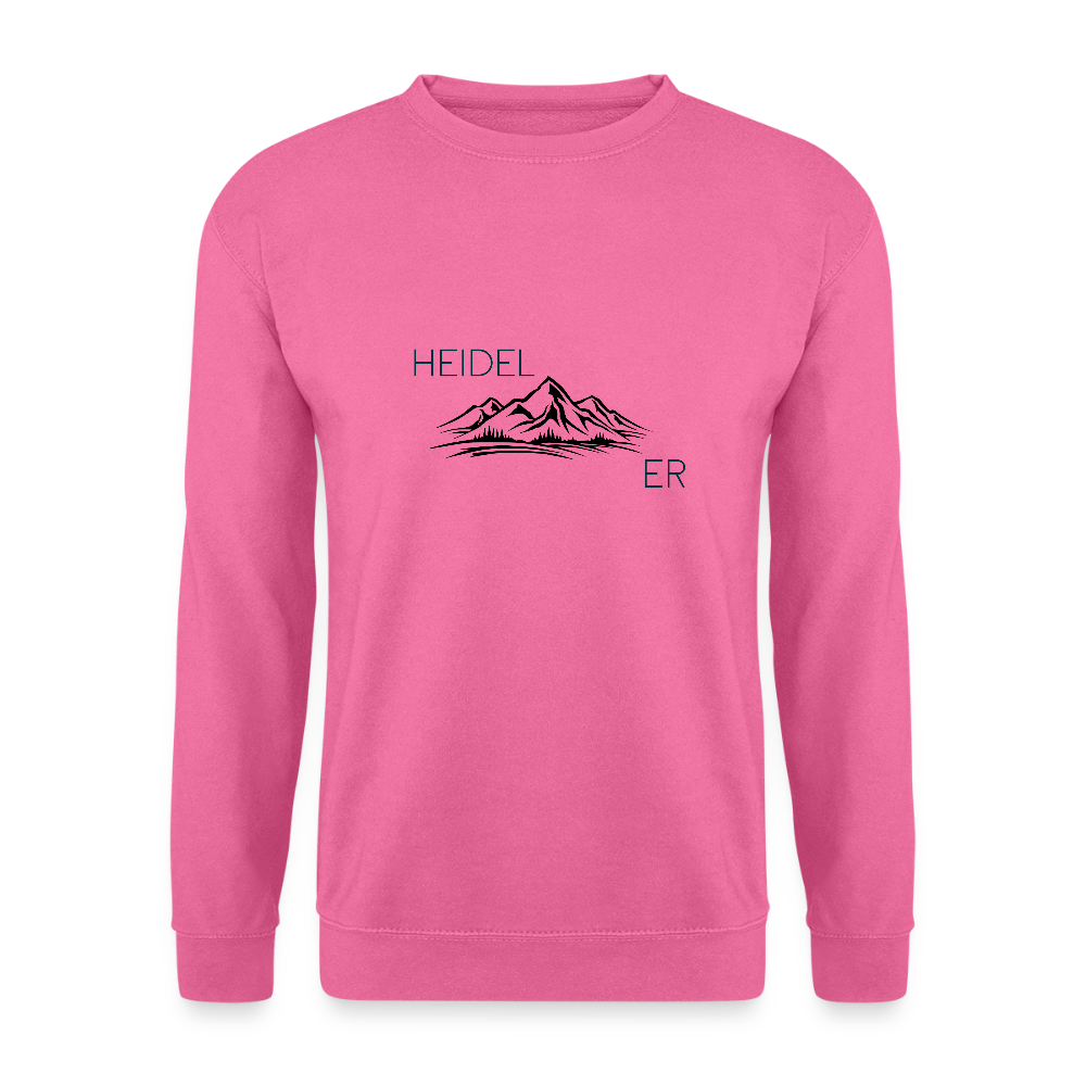 UNISEX SWEATSHIRT - HEIDEL(BERG)ER TRANSPARENT - Pink