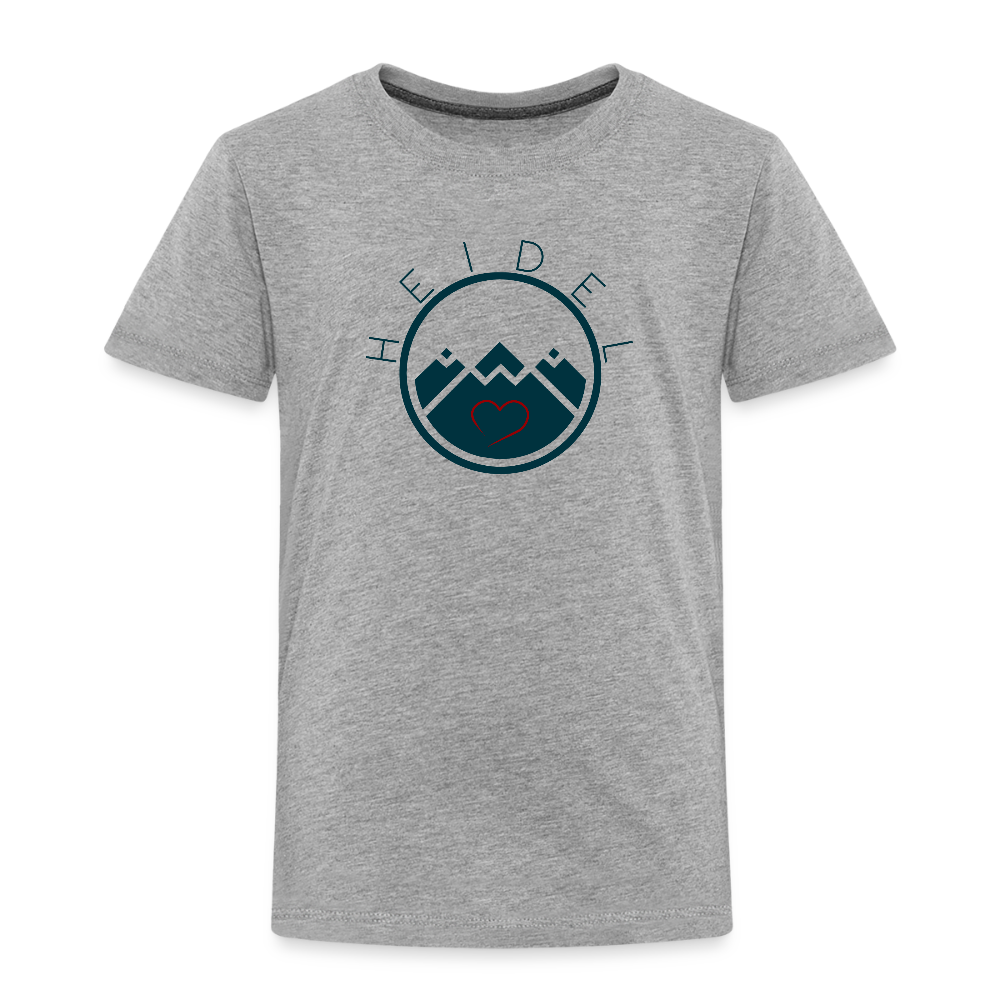 KINDER PREMIUM SHIRT - HEIDELSTORE TRANSPARENT - Grau meliert