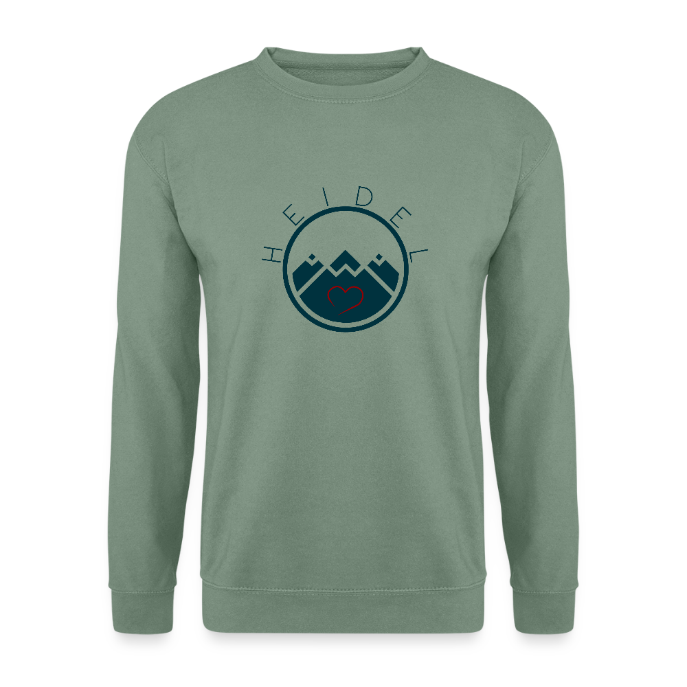 UNISEX SWEATSHIRT - HEIDELSTORE TRANSPARENT - Graugrün